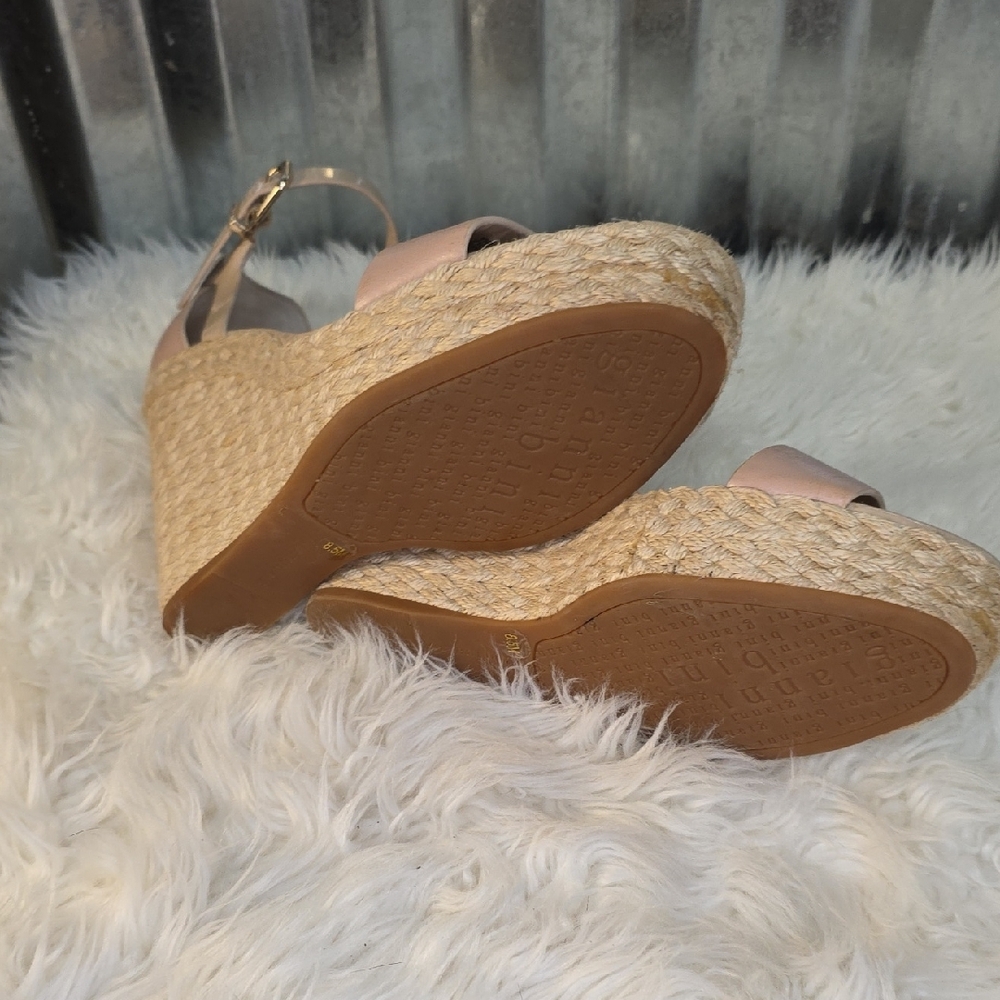 Gianni Bini Blush Wedge Sandals - Picture 4 of 8